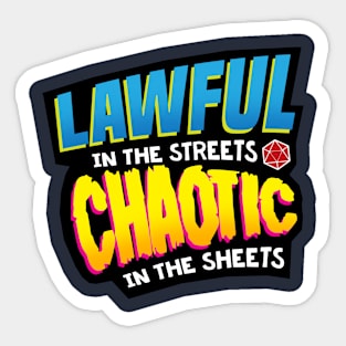 Lawful in The Streets Sticker